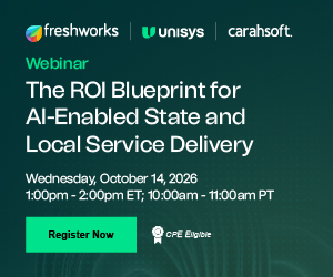 Carahsoft SLG Freshworks/Unisys Webinar 2026