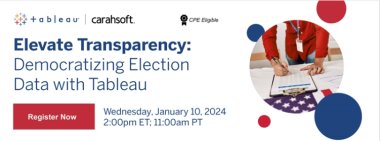 Elevate Transparency: Democratizing Election Data with Tableau