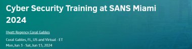 SANS Miami 2024