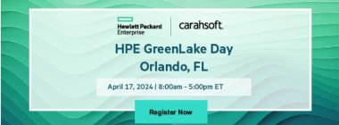 HPE GreenLake Day - Orlando, FL
