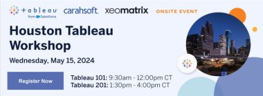 Houston Tableau Workshop