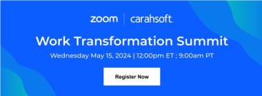 Zoom Work Transformation Summit