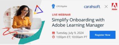 Simplify Onboarding with Adobe Learning Manager