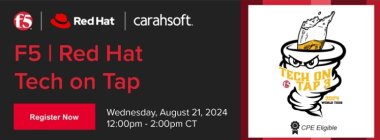 F5 Red Hat Tech on Tap