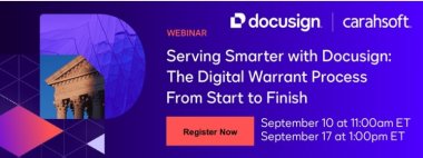 Serving Smarter with Docusign: The Digital Warrant Process from Start to Finish