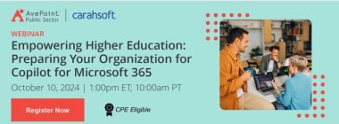 Empowering Higher Education: Preparing Your Organization for Copilot for Microsoft 365