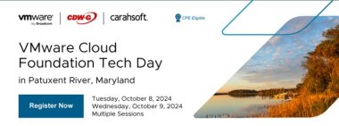 VMware Cloud Foundation Tech Day in Patuxent River, Maryland