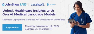 Unlock Healthcare Insights with Gen AI Medical Language Models: Seamless Deployment as Private API Endpoints on Snowflake