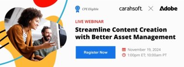 Streamline Content Creation with Better Asset Management