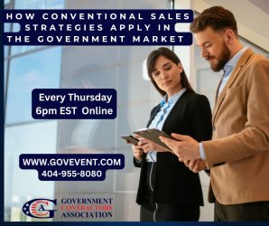 How Conventional Sales Strategies Apply In The Government Market