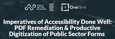 Imperatives of Accessibility Done Well: PDF Remediation & Productive Digitization of Public Sector Forms