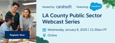 LA County Public Sector Webcast Series - January Session