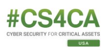 Cyber Security for Critical Assets (CS4CA)