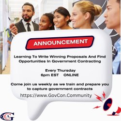 Learning To Write Winning Proposals And Find Opportunities In Government Contracting