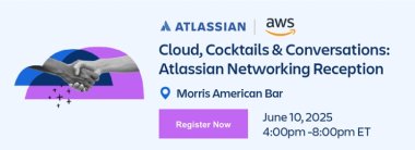 Cloud, Cocktails & Conversations: Atlassian Networking Recepetion