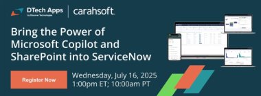 Bring the Power of Microsoft Copilot and SharePoint into ServiceNow