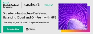 Smarter Infrastructure Decisions: Balancing Cloud and On-Prem with HPE