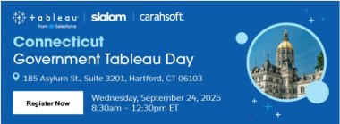 Connecticut Government Tableau Day