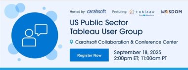 Public Sector Tableau User Group