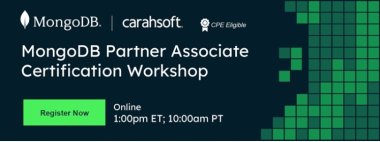 MongoDB Partner Associate Certification Workshop Series 2025
