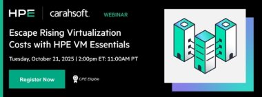 Escape Rising Virtualization Costs with HPE VM Essentials