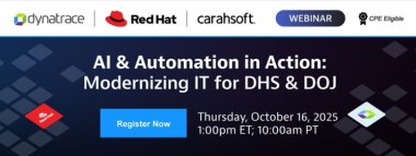 AI & Automation in Action: Modernizing IT for DHS & DOJ