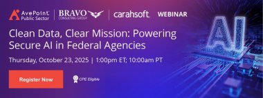 Clean Data, Clear Mission: Powering Secure AI in Federal Agencies