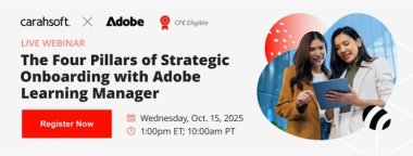 The Four Pillars of Strategic Onboarding with Adobe Learning Manager
