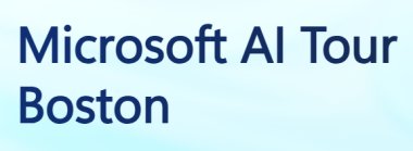 Microsoft AI Tour Boston