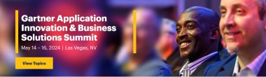 Gartner Application Innovation & Business Solutions Summit