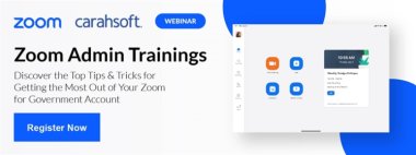 Zoom Admin Trainings - January 2024