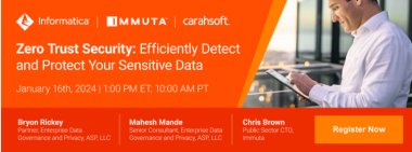 Zero Trust Security: Efficiently Detect and Protect Your Sensitive Data