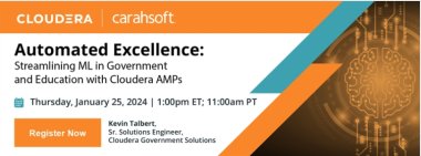 Automated Excellence: Streamlining ML in Government and Education with Cloudera AMPs