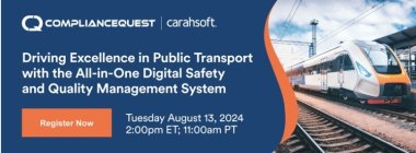 ComplianceQuest: Driving Excellence in Public Transport