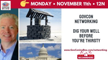 GovCon Virtual Networking for Federal Market Professionals