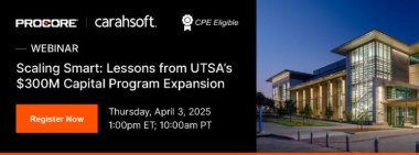 Scaling Smart: Lessons from UTSA's $300M Capital Program Expansion