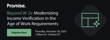 Beyond W-2s: Modernizing Income Verification in an Age of Work Requirements