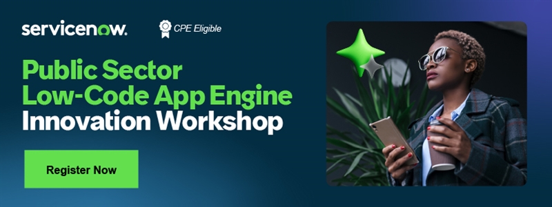 Public Sector Low-Code App Engine Innovation Workshop