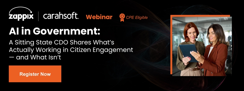 AI in Government: State CDO on What Works in Citizen Engagement