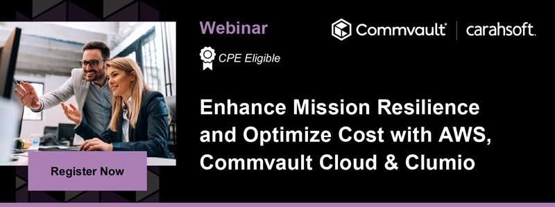 AWS, Commvault Cloud & Clumio Cyber Resilience Webinar