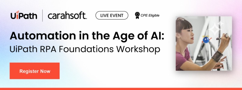 UiPath RPA Foundations Workshop
