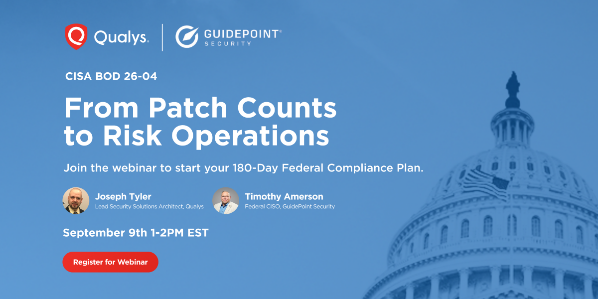 From Patch Counts to Risk Operations