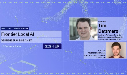 Frontier Local AI - Cohere Labs in Conversation with Tim Dettmers