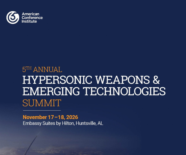 5th Annual Hypersonic Weapons & Emerging Technologies Summit
