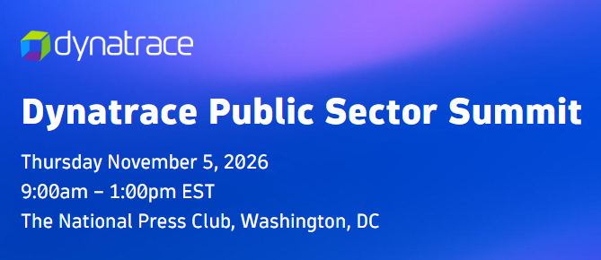 Dynatrace Public Sector Summit
